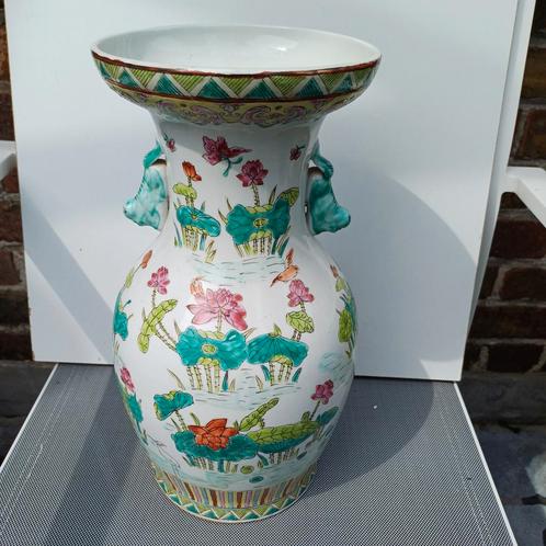 vase en porcelaine chinoise avec tampon, Antiquités & Art, Antiquités | Vases, Enlèvement