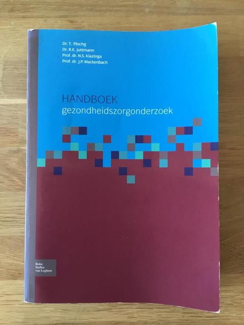 Handboek gezondheidszorgonderzoek, Livres, Science, Comme neuf, Enlèvement ou Envoi