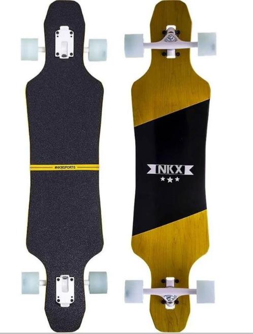 Longboard NKX Fearless 100cm Canadees esdoorn ABEC 9 lagers, Sport en Fitness, Skateboarden, Nieuw, Longboard, Ophalen of Verzenden