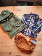 Set shirt, broek en vest voor jongens van 9 maanden of 74 cm, Kinderen en Baby's, Babykleding | Maat 74, H&M, Ophalen of Verzenden