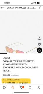 Gucci rimless sunglasses, Ophalen, Zo goed als nieuw, Zonnebril