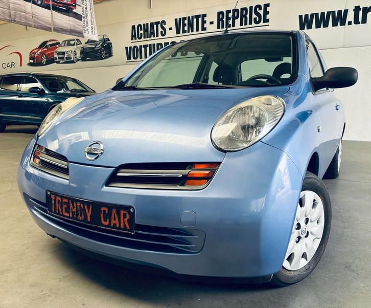 Nissan Micra 1.2i 16v Visia Plus+BOITE AUTO+CT+CARPASS, Auto's, Nissan, Bedrijf, Te koop, Micra, Airbags, Bluetooth, Centrale vergrendeling
