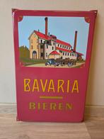 emaille Bavaria, Verzamelen, Biermerken, Ophalen of Verzenden, Zo goed als nieuw, Bavaria