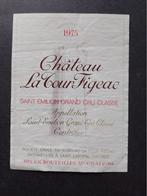 3 WIJNETIKETTEN  SAINT EMILION  1973-1975, Rode wijn, Frankrijk, Ophalen of Verzenden, Zo goed als nieuw