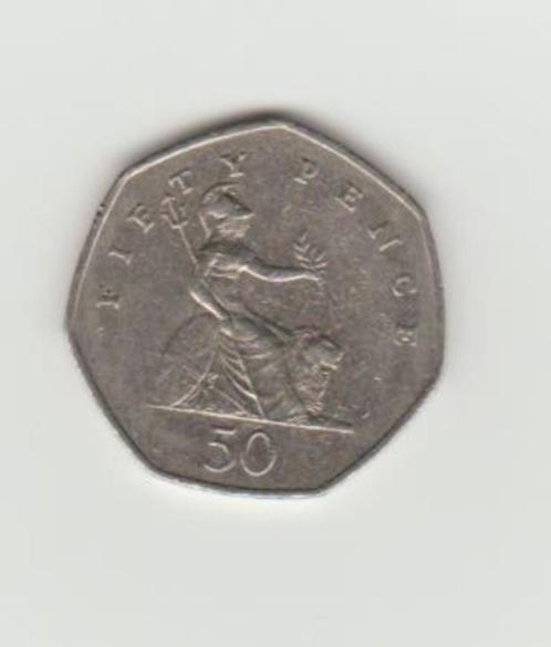 Grande-Bretagne 1999 50 pence, Timbres & Monnaies, Monnaies | Europe | Monnaies non-euro, Monnaie en vrac, Autres pays, Envoi