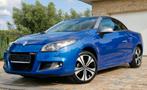 Renault Megane cabrio zeer net gt line, Auto's, Renault, Euro 5, Cabriolet, Blauw, Leder en Stof