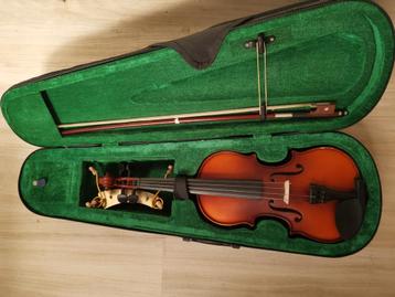 Hand-made viool 1/2 with 