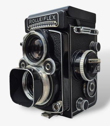 Rolleiflex 3.5F TLR, model 3, Verzamelen, Foto-apparatuur en Filmapparatuur, Ophalen, 1960 tot 1980, Fototoestel