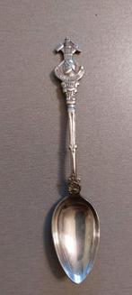 Lepel souvenir mijnen Charleroi zilver mijnlamp mijnwerker, Verzamelen, Overige Verzamelen, Verzenden, Zo goed als nieuw