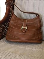 Genuine leather handtas, Handtassen en Accessoires, Tassen | Damestassen, Ophalen of Verzenden, Zo goed als nieuw, Handtas