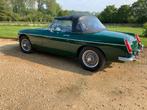 MGB MK2 1969, Auto's, Oldtimers, Achterwielaandrijving, Zwart, Cabriolet, Handgeschakeld