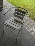 Set van 4 alu Coca-Cola stoelen, Tuin en Terras, Ophalen, Zo goed als nieuw, Stapelbaar