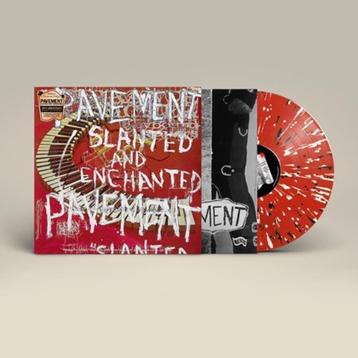 Pavement - Slanted & Enchanted - Red, White & Black Splatter beschikbaar voor biedingen