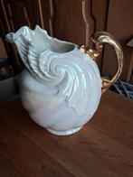 Heel mooie lampetkan en kom in parelmoer, Ophalen