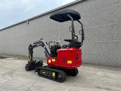 Minigraver Rhinoceros KS10-8, Zakelijke goederen, Machines en Bouw | Kranen en Graafmachines, Graafmachine, Ophalen of Verzenden