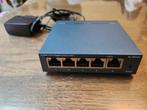 TP link 5-port switch, Comme neuf, Enlèvement ou Envoi