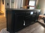 zeer mooie zwarte kast, 25 à 50 cm, 200 cm ou plus, Avec tablette(s), Comme neuf
