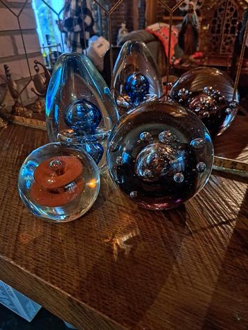 Lot glaskunst 3 stuks, Antiek en Kunst, Antiek | Glaswerk en Kristal, Ophalen