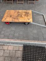 transportkar 1mx0,65m plateauhoogte 25cm, Doe-het-zelf en Bouw, Transportwagens, Ophalen, Zo goed als nieuw, Transportkar