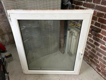 Chassis double vitrage 100x100, Châssis de fenêtre, 75 à 150 cm, 75 à 150 cm, Synthétique