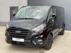 Ford Transit Custom L2-170pk!-AC-GPS-camera-18990€+BTW, Auto's, Bestelwagens en Lichte vracht, 1995 cc, Euro 6, 0 kg, Zwart