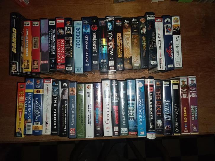 Schitterende collectie VHS-cassettes + speler, Cd's en Dvd's, VHS | Film, Zo goed als nieuw, Overige genres, Alle leeftijden, Ophalen