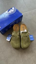 Birkenstock Boston Suede Olive, Kleding | Heren, Schoenen, Sandalen, Overige kleuren, Nieuw, Ophalen of Verzenden