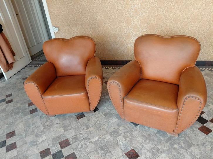 Oude vintage fauteuils gratis, Huis en Inrichting, Fauteuils, Zo goed als nieuw, Ophalen