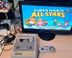 Super Nintendo SNES met het spel Mario All Star in zeer goed, Games en Spelcomputers, Spelcomputers | Nintendo Super NES, Ophalen of Verzenden