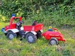 Tracteur à pédales Rolly Toys Mercedez Unimog de pompier, Comme neuf, Autres marques, Enlèvement