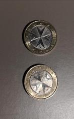 3 euromunten 1€ Malta, Postzegels en Munten, Munten | Europa | Euromunten, Malta, Ophalen of Verzenden