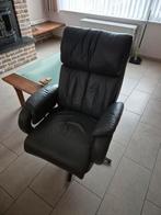 stressless eenpersoon feauteuil eenzit bank zetel leer, Ophalen, Gebruikt, Leer, Klassieke stijl