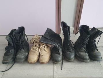 Bottes/chaussures de combat ABL, Bottes, Enlèvement, Porté, Noir