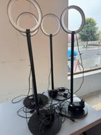 4 artemide-lampen, Huis en Inrichting, Lampen | Tafellampen, Ophalen, Zo goed als nieuw, Glas, 50 tot 75 cm