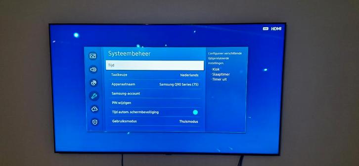 Samsung Q90 75 inch Smart TV, Audio, Tv en Foto, Televisies, QLED, 80 tot 100 cm, 4k (UHD), Samsung, Smart TV, Ophalen
