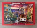 San Francisco 500st Castorland (nr1614a), Ophalen of Verzenden, 500 t/m 1500 stukjes, Zo goed als nieuw, Legpuzzel