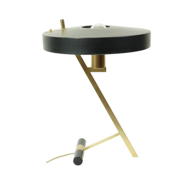 Louis Kalff Z-Lamp Diplomat Philips Vintage Design Tafellamp, Huis en Inrichting, Lampen | Tafellampen, Gebruikt, 50 tot 75 cm