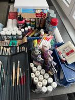 Matériel pour peindre (peintures, pinceaux, ...), Hobby en Vrije tijd, Schilderen, Ophalen of Verzenden, Zo goed als nieuw, Acrylverf