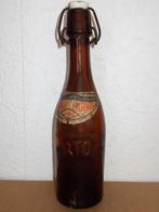 LOUVAIN - bierfles 1/3 - ARTOIS met etiket BRUNE GUEUZE EXTR, Bouteille(s), Stella Artois, Utilisé, Enlèvement ou Envoi