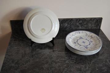 VILLEROY & BOCH DRESDEN. 6 ASSIETTES A DESSERT OU A PAIN., Enlèvement ou Envoi