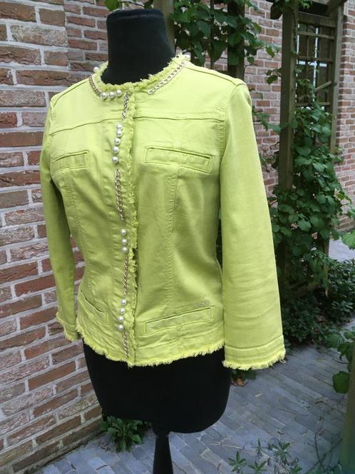 Veste en jean Liu Jo couleur citron vert - IT46 = B40/42, Vêtements | Femmes, Vestes & Costumes, Comme neuf, Manteau, Taille 42/44 (L)