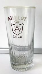 GEZOCHT/ BROUWERIJ AMELOT BIERGLAS, Collections, Verres & Petits Verres, Comme neuf, Enlèvement, Verre à bière