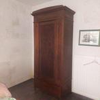 Houten kledingkast, Maison & Meubles, Armoires | Penderies & Garde-robes, Enlèvement, Utilisé, Avec espace de penderie