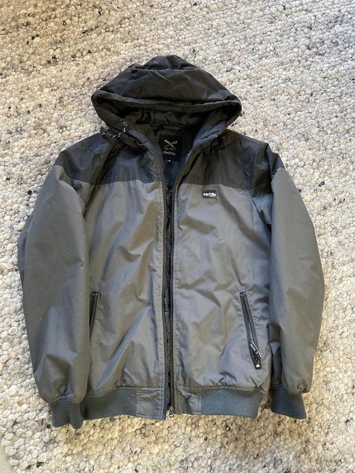 winterjas iriedaily, Kleding | Heren, Jassen | Winter, Gedragen, Overige maten, Grijs, Ophalen of Verzenden