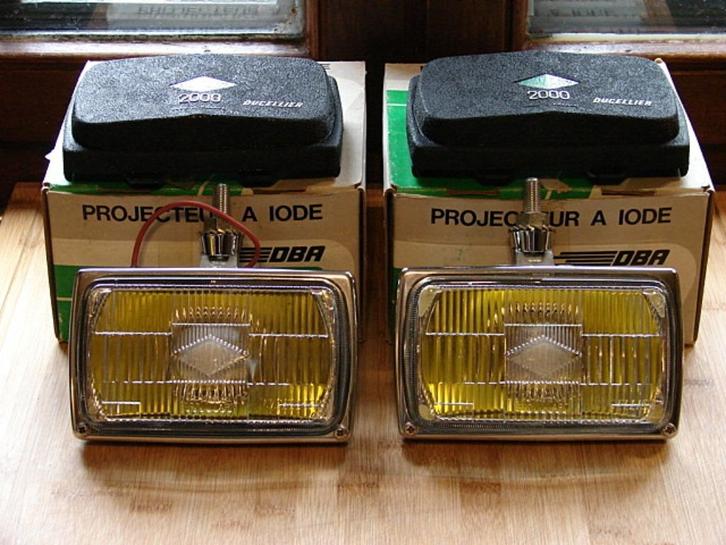 DUCELLIER IODE 2000 fog lamps, phares antibrouillard, Auto-onderdelen, Verlichting, Alfa Romeo, BMW, Citroën, Fiat, Honda, Mazda