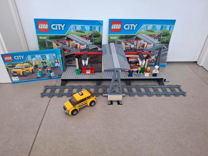 Lego city treinstation, Kinderen en Baby's, Speelgoed | Duplo en Lego, Gebruikt, Lego, Complete set, Ophalen of Verzenden