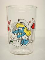 Smurfen Peyo Amora 2014 love glas, Ophalen of Verzenden