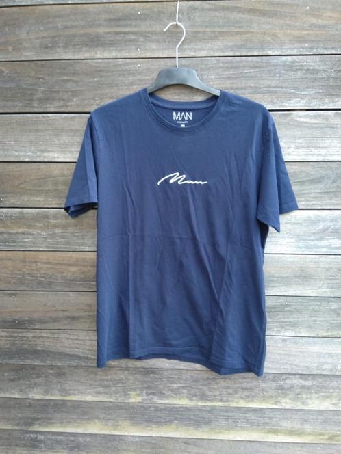 Nieuw Donkerblauwe T-shirt boohooMan T XL, Vêtements | Hommes, T-shirts, Neuf, Taille 56/58 (XL), Bleu, Enlèvement ou Envoi