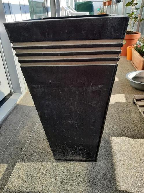 gegalvaniseerde stalen potdeksel, Tuin en Terras, Bloempotten, Gebruikt, Metaal, Binnen, Balkon, Tuin, 40 tot 70 cm, Minder dan 25 cm