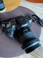 Minolta Dynax 500si met lens + Minolta zoom objectief 75-300, Audio, Tv en Foto, Fotocamera's Analoog, Ophalen of Verzenden, Gebruikt